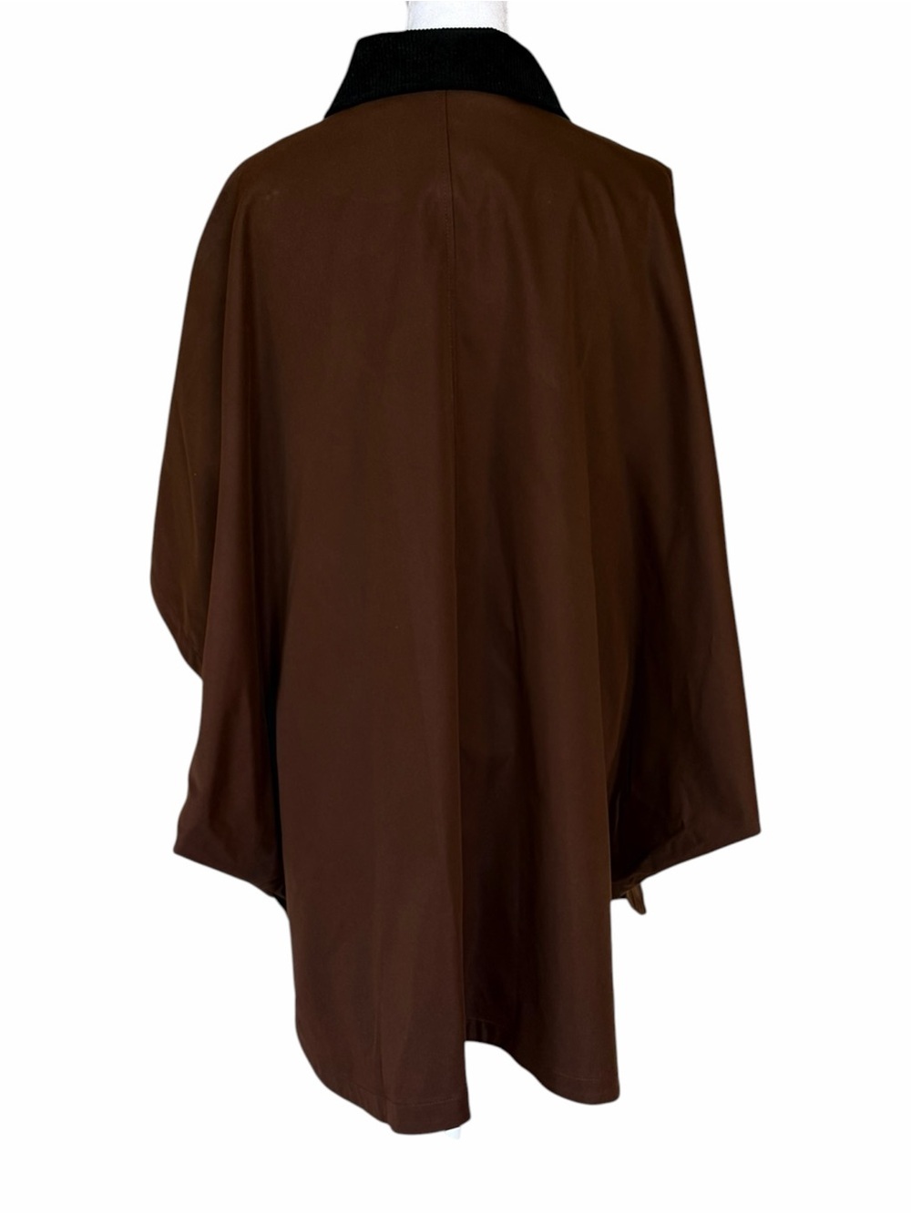 Talbots Chocolate Brown Woven
Water-Resistant Cape Equestrian Old Money - Picture 7 of 9